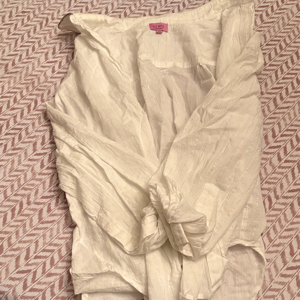 Miami Cream Button Down Shirt